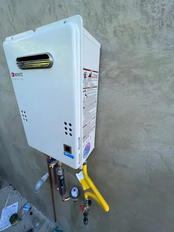 Tankless water heater installation for Coosaw homes